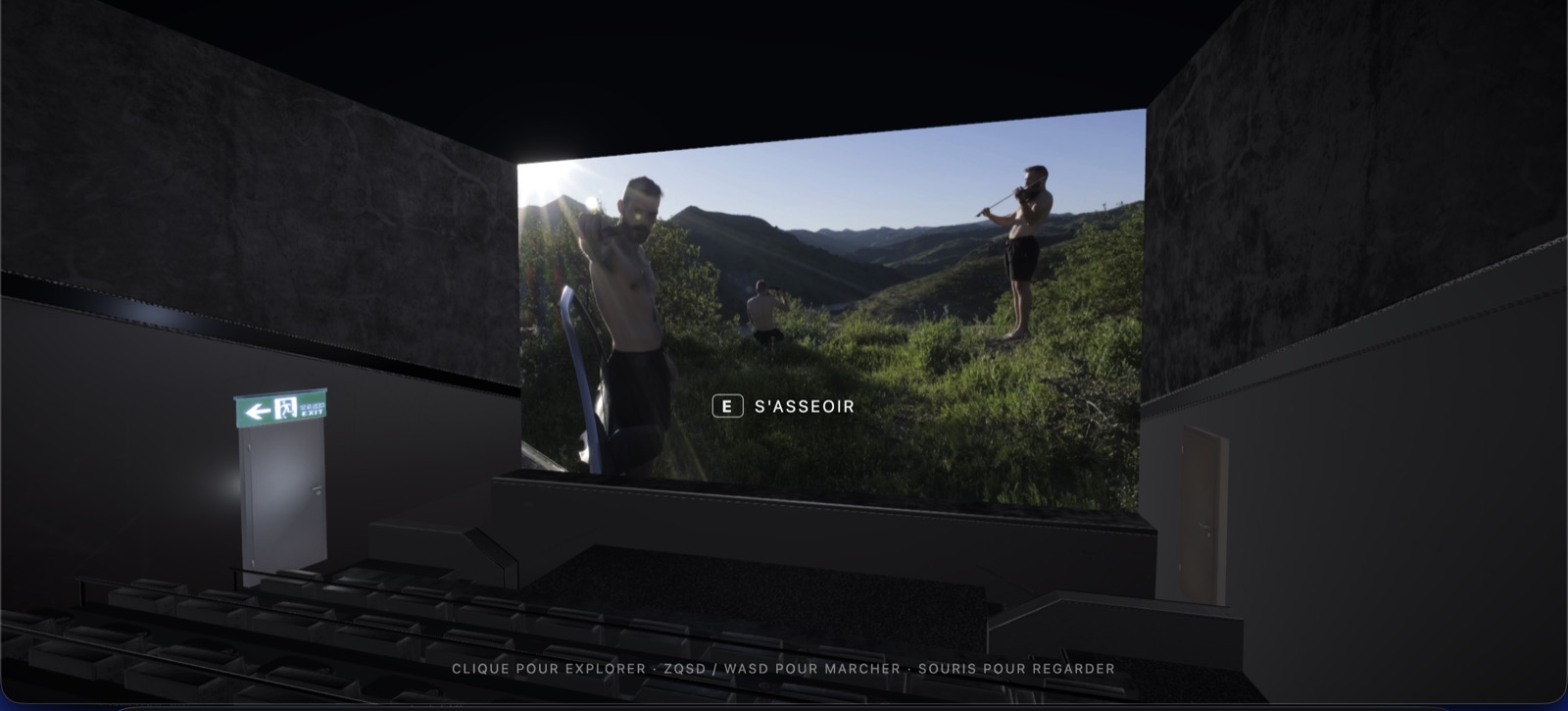 VR Muzeum &mdash; salle de cin&eacute;ma